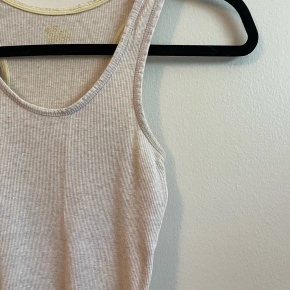 SO | Beige Racerback Tank | Size Small - Picture 3 of 9